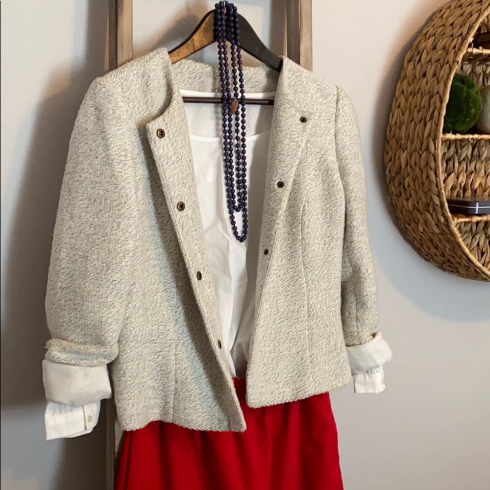 New JCrew White Blouse